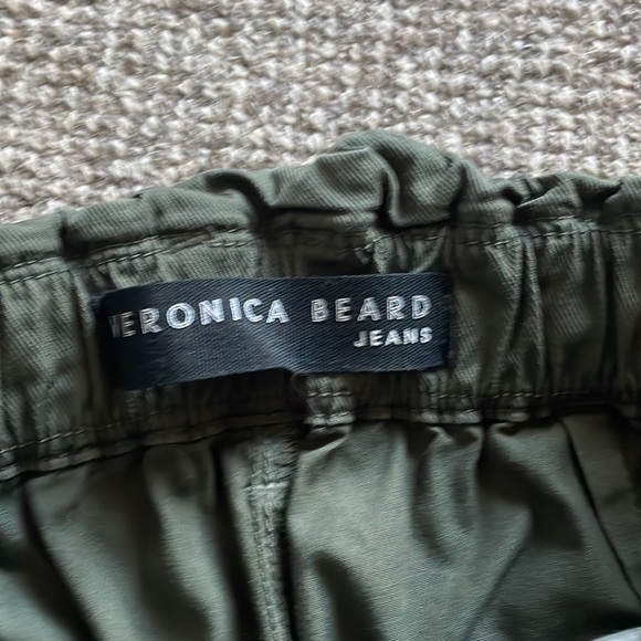 Veronica Beard army paper bag taper leg pant Sz 27/4 - Picture 5 of 7